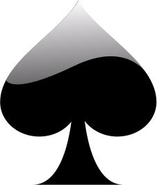 card symbol spade glossy - /recreation/games/card_icons ...