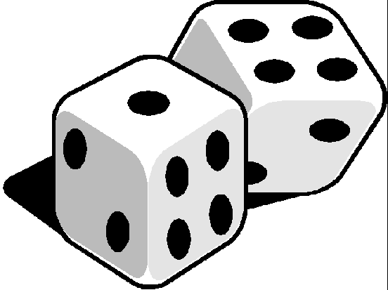 free clipart of dice - photo #50