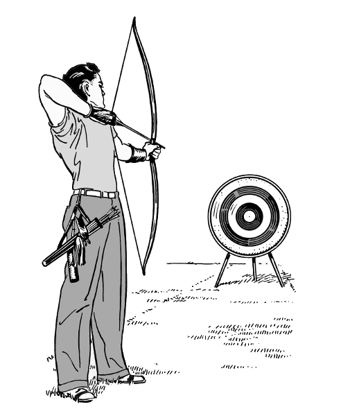 archery BW