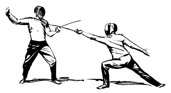 fencing sport clipart - photo #18
