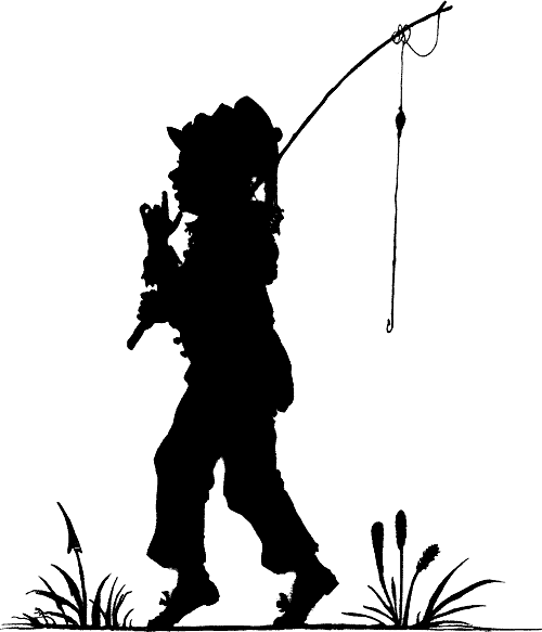 clip art fishing pictures. gone fishing