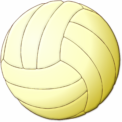 volleyball clipart. VOLLEYBALL - public domain
