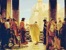 Ecce homo  Ciseri  Pontius Pilate presenting a scourged Christ thumb