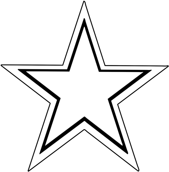 star double outline
