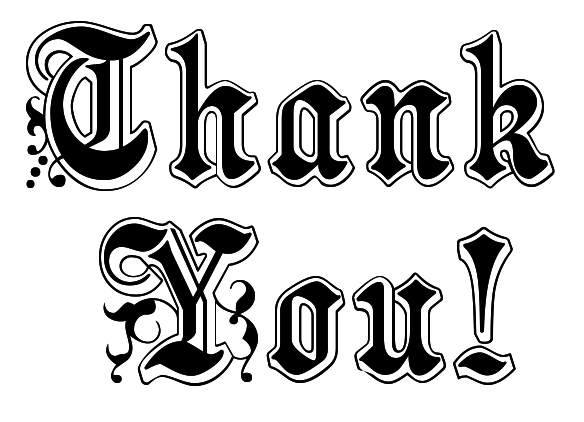 clip art thank you signs - photo #23