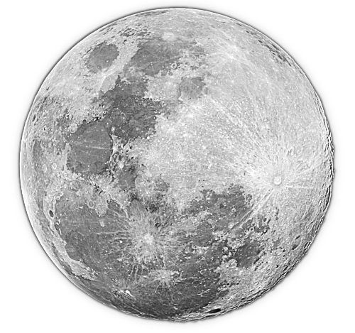 clipart of a full moon - photo #10