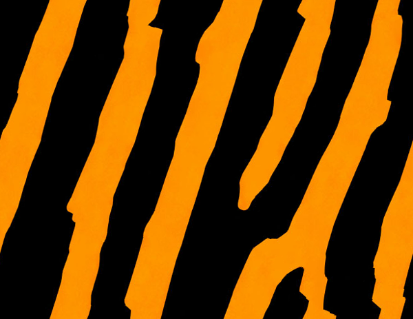 tiger stripes clipart - photo #7