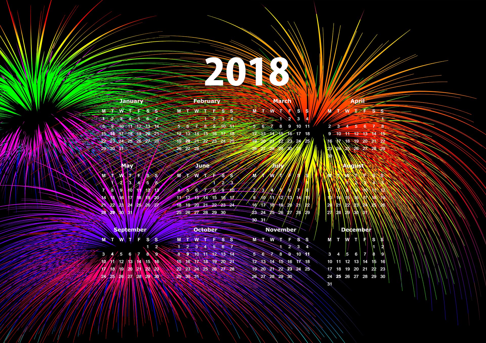 2018 fireworks