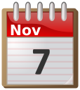 calendar November 07