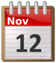calendar November 12