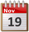 calendar November 19