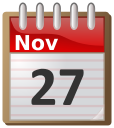calendar November 27