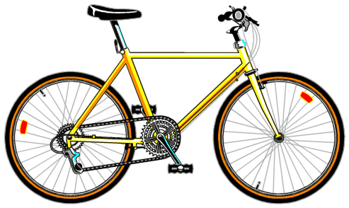 bicycle yellow