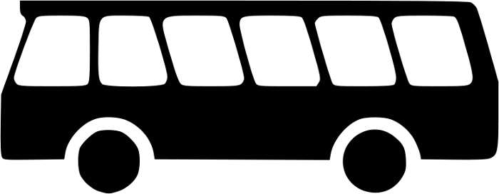 bus BW icon