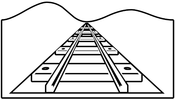 free clipart train tracks - photo #49