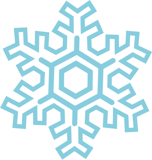 snowflake stylized