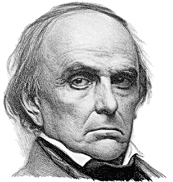 Daniel Webster drawing