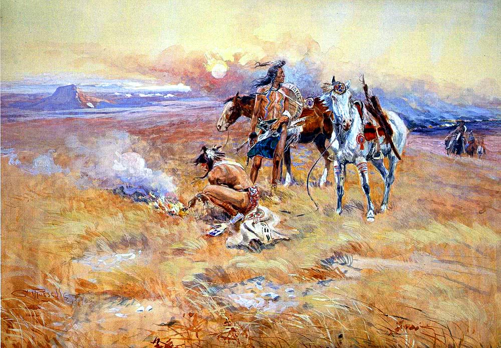 Blackfeet Burning Crow Buffalo Range