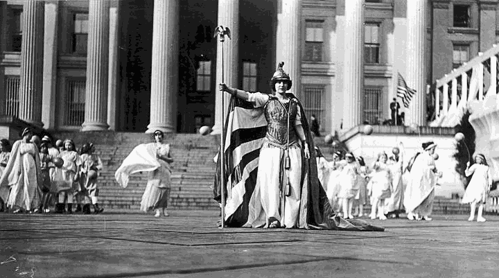 Suffragette Liberty Pageant 1919