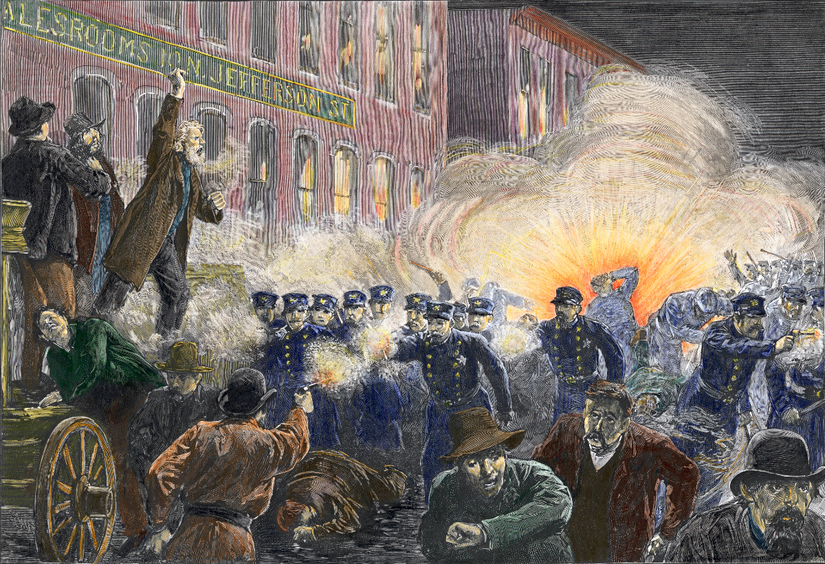 Haymarket riot 1886