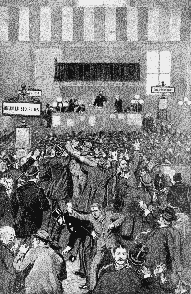 Panic of 1893 stock exchange