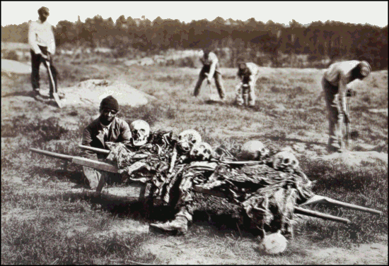 Cold Harbor burial party