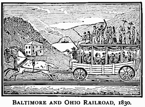 Baltimore and Ohio Railroad 1830