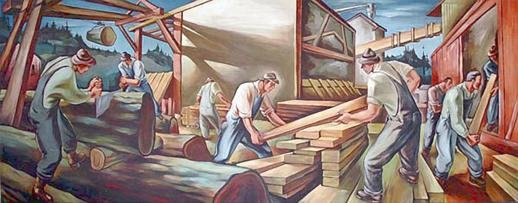 Lumber Workers  WPA