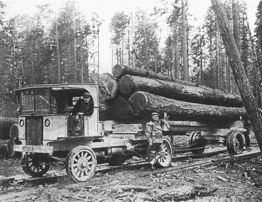 logging early 1900s