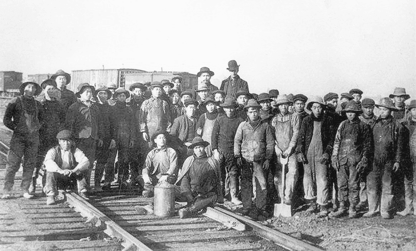 Chinese railroad workers