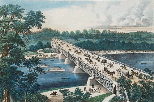 Girard Avenue Bridge Philidelphia 1874