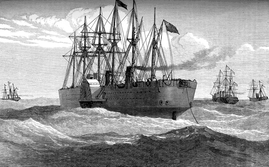 Great Eastern laying the Atlantic cable