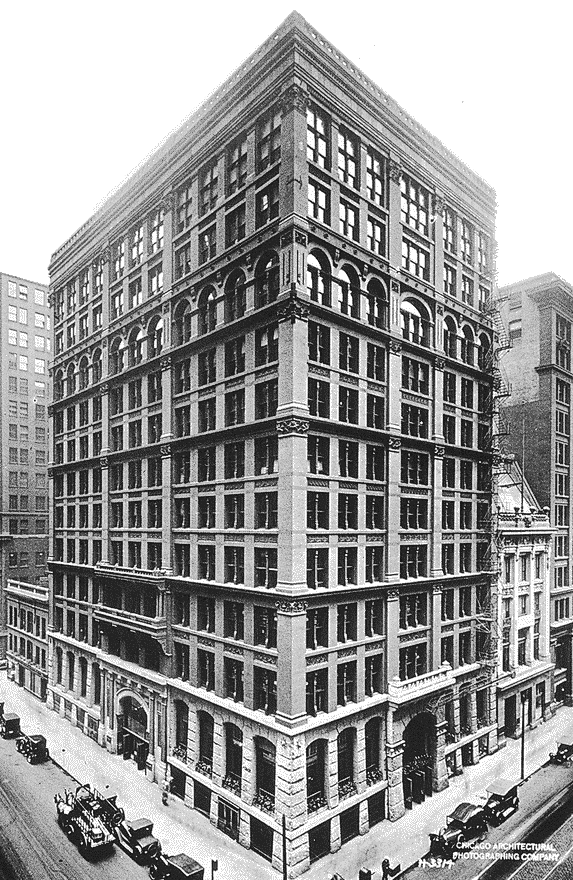 1884 first skyscraper Chicago