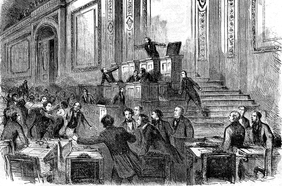 House of Representatives brawl 1858