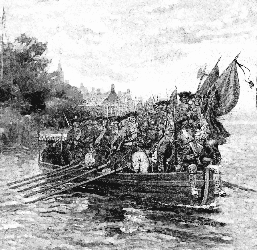 last British boat leaves NY 1783