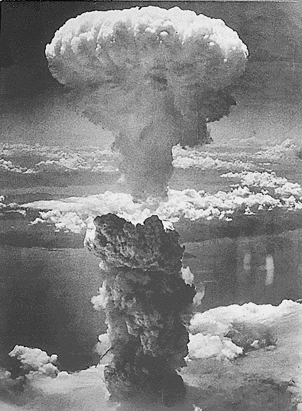 Atomic Cloud Over Nagasaki  1945