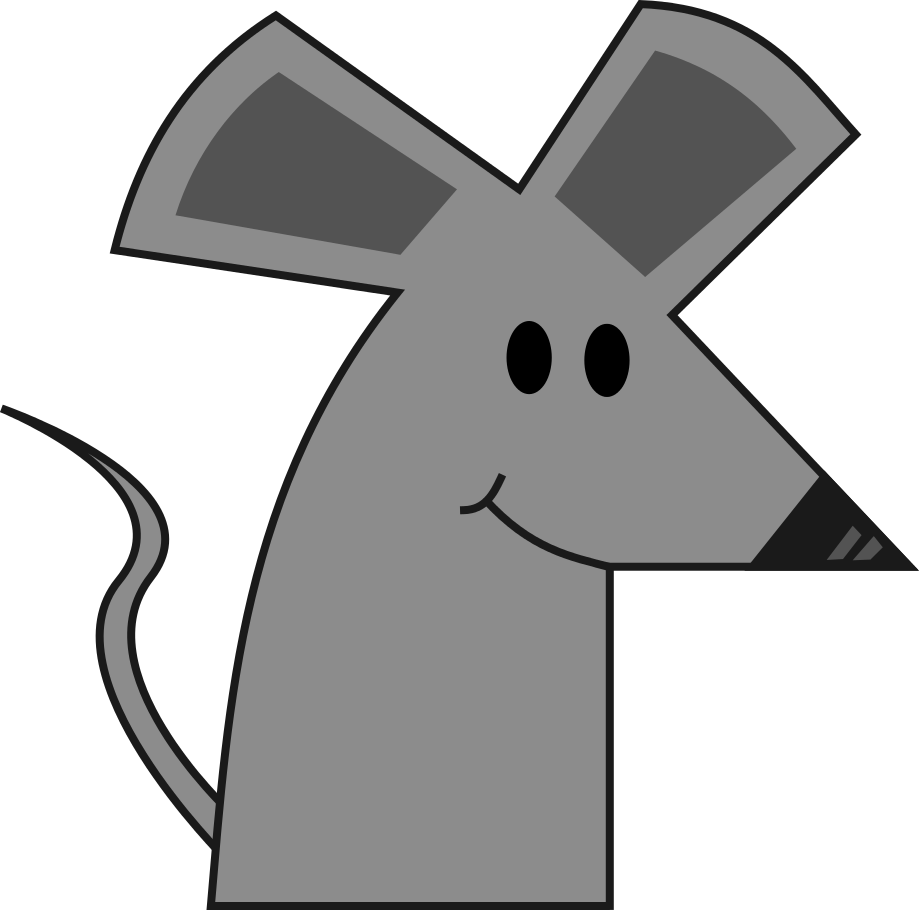 mouse smiling cartoon