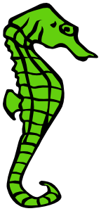 Seahorse green