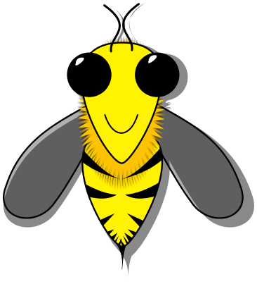 bee smiling