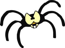 fanged spider