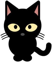 black cat simple