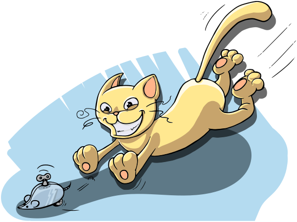 cat-chasing-toy-mouse
