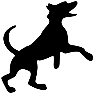 barking-dog-silhouette