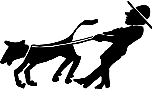 dog-walk-straining