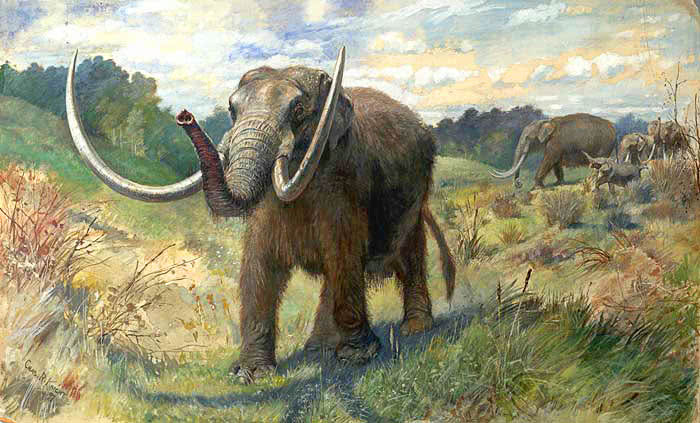 mastodon painting