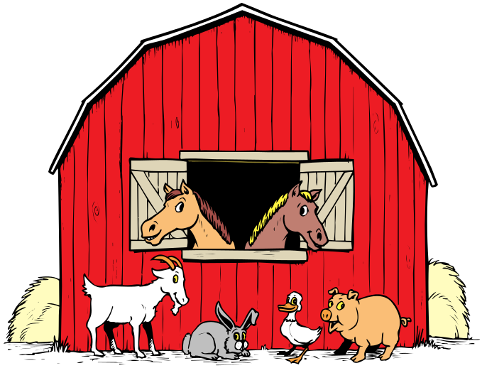barnyard animals