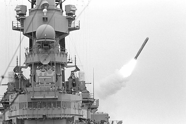 Tomahawk missile USS Missouri
