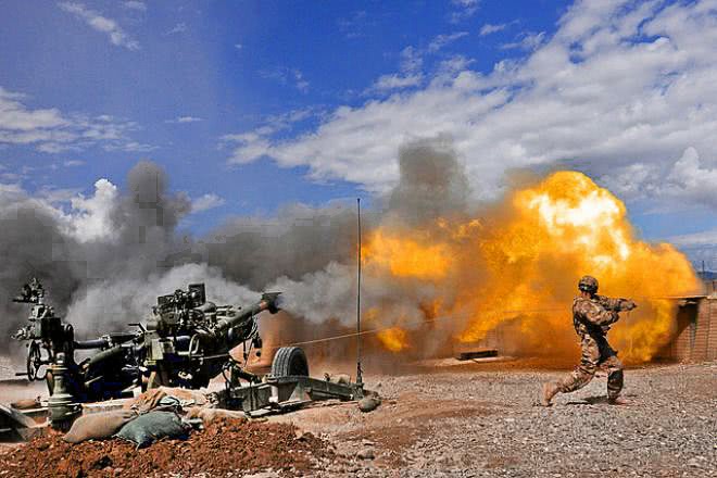 howitzer blast army