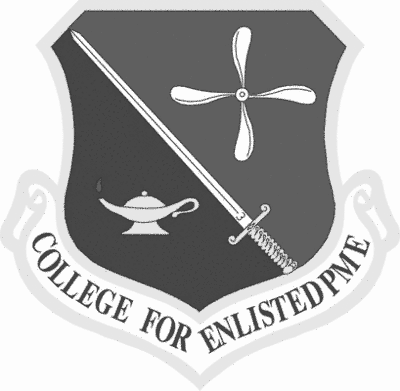 College Enlisted PME Shield