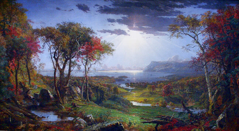 Cropsey  Autumn On the Hudson River